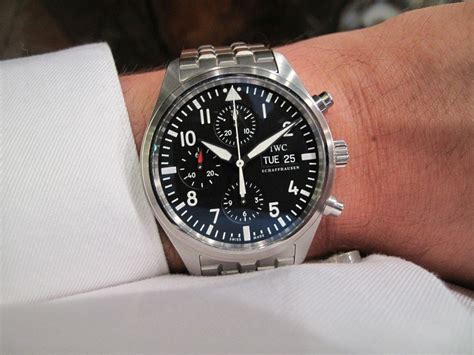 Fs Iwc Pilot S Chronograph Automatic 42mm Iw371704 Mywatchmart