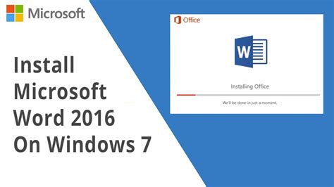 How To Download And Install Microsoft Word 2016 On Windows 7 Word