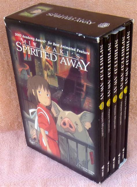 Spirited Away Box Set By Miyazaki Hayao Near Fine Soft Cover 2002 1st Edition Argyl Houser