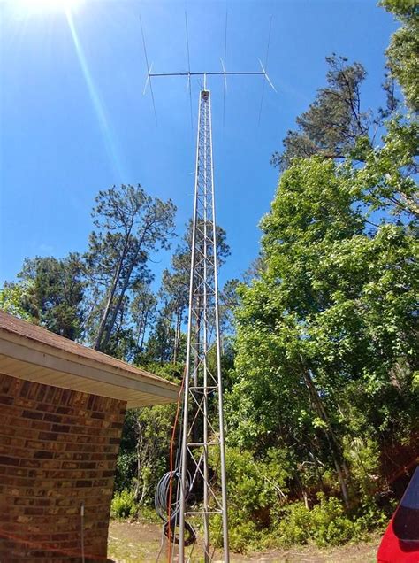 ham radio antenna antennas utility pole wind turbine