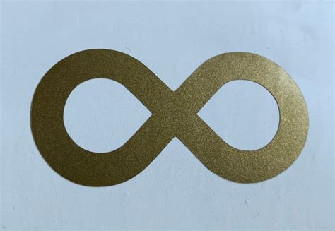 Autistic Acceptance Gold Infinity Decal Etsy