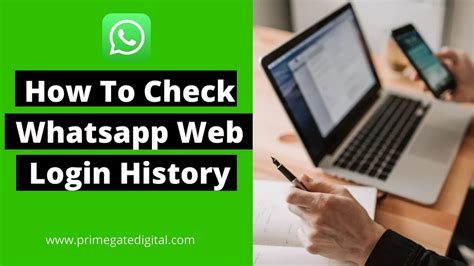 How To Check Whatsapp Web Login History 2024