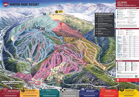 Winter Park Piste Maps