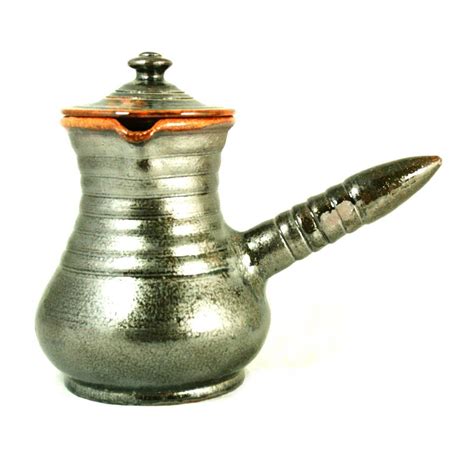 Turkish Coffee Pot Ceramic Handmade Glazed 500ml Cezve Turk T By