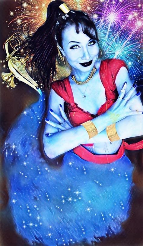 Disney Aladdin Female Genie By Sarina Rose By Sarina Rose On Deviantart