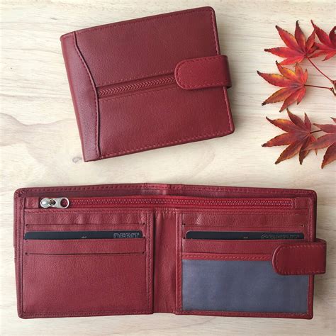 Mens Genuine Leather Wallet By Holly Rose