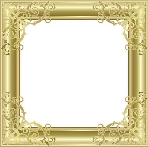 Find this pin and more on transparent frames by hirnungah mancandy. Gold Transparent PNG Photo Frame | Gallery Yopriceville ...