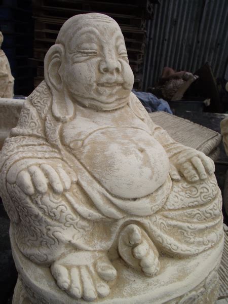Happy Stone Buddha Statue Stonecraft Stourbridge