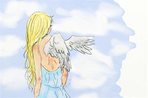 Angel In The Clouds By Mimi Chanxx On Deviantart