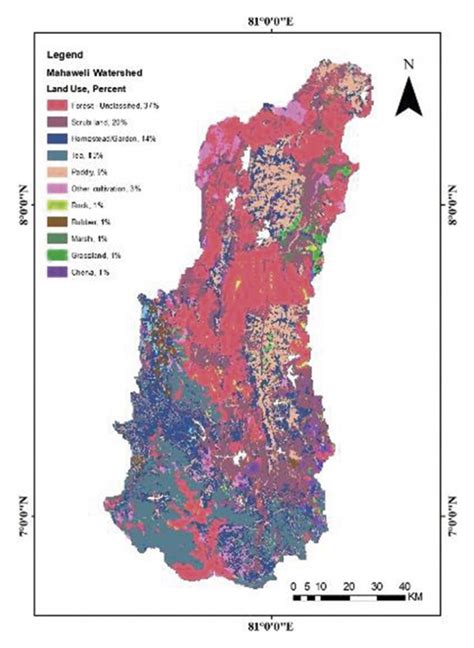 Maps Of Mrb Sri Lanka A The Mahaweli River Basin Sri Lanka B