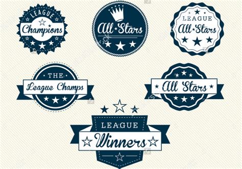 8 Vintage Sports Logos Designs Templates