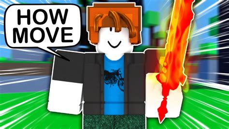 I Pretended To Be A Noob In Roblox Bedwars Youtube