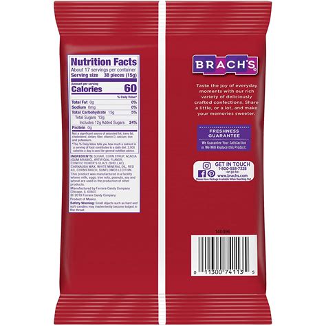 Brachs Cinnamon Imperials Candy 9 Oz Bag Pack Of 2 Bags Premium