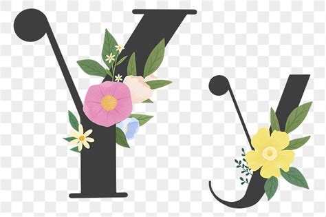 Letter Y Floral Images Free Photos Png Stickers Wallpapers