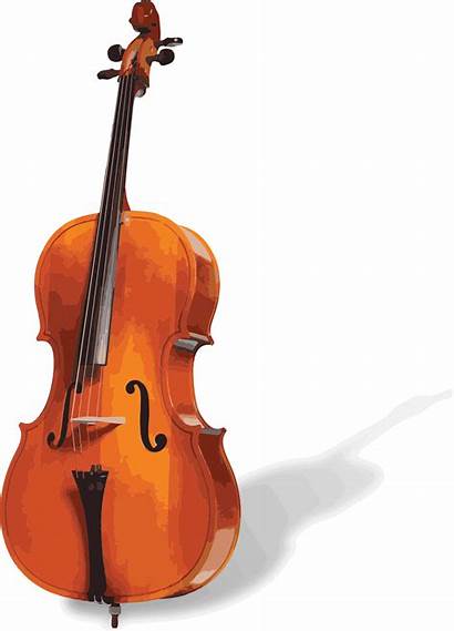 Cello Transparent Clipart Background Cartoon Clip Drawing