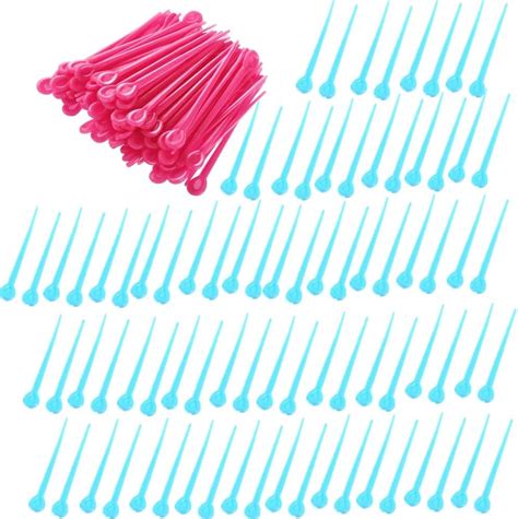 200 Pieces Brush Roller Pick Plastic Roller Pick Hair Curler Roller Pin