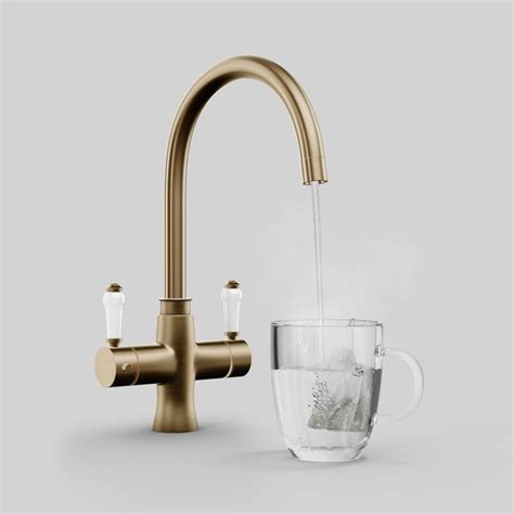 Chrome, rose gold and gold. Fohën Fantale | Brushed Gold | Victorian 3-in-1 Instant ...