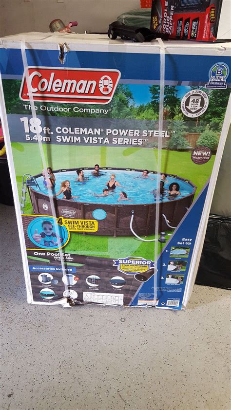 Coleman 16x10 Pool Manual