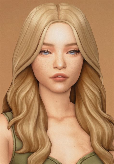 The Sims 4 Cassie Hair Micat Game
