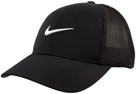 Nike Mens Flex Fit Golf Hat Black Ml