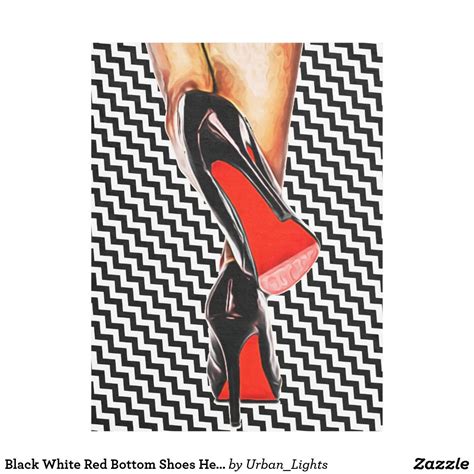 Black White Red Bottom Shoes Heels Pumps Fashion Fleece Blanket
