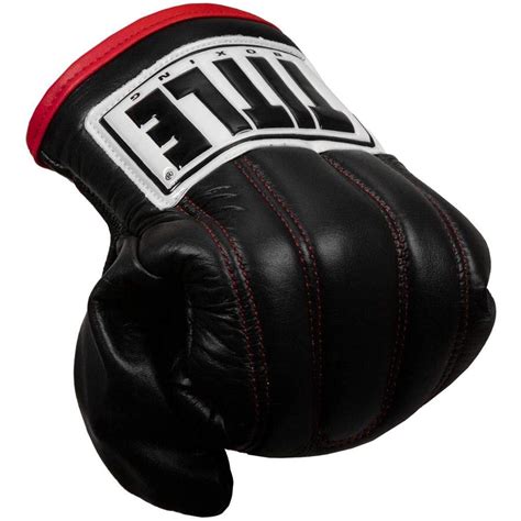 Title Boxing Pro Leather 20 Speed Bag Gloves Black