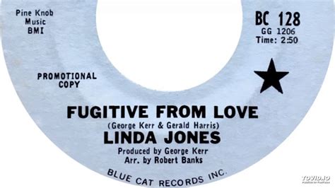 Linda Jones Fugitive From Love Youtube
