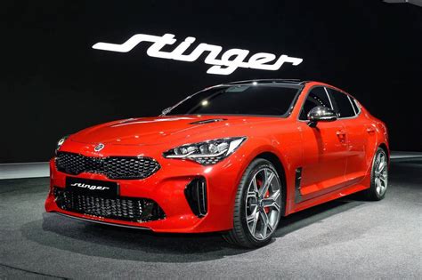 Kia stinger official 0-100km/h & power outputs confirmed