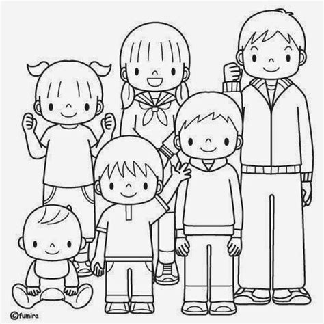 Atractivas imagenes de familia feliz animada | imagenes de. Dibujos para colorear. Maestra de Infantil y Primaria.: La familia. Dibujos para colorear como ...