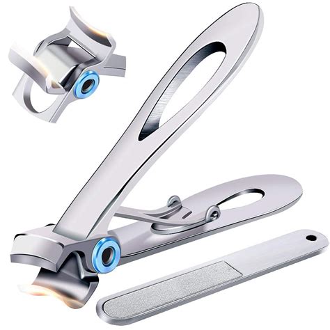 Nail Clippers For Thick Nails Wide Jaw Opening Oversized Nail