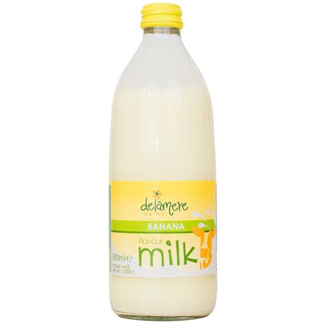 Delamere Banana Flavour Milk Doorstep Dairy