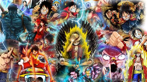 Wallpaper One Piece Vs Naruto Anime Wallpaper Hd