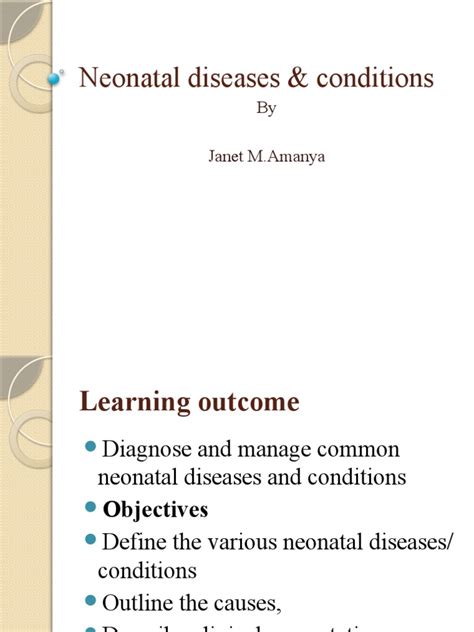 7 Neonatal Diseases And Conditions Pdf