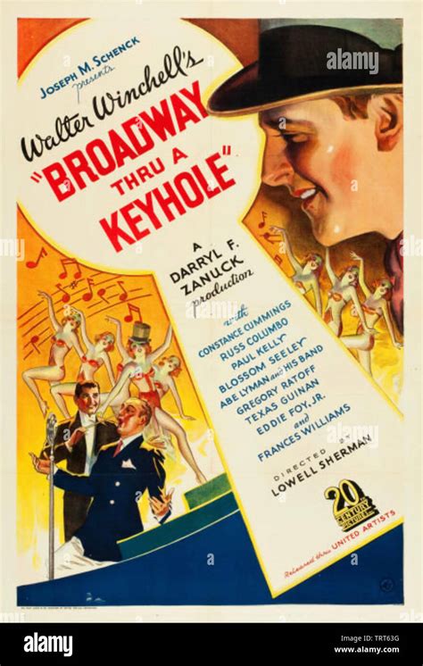 Broadway Through A Keyhole 1933 Twentieth Century Pictures Film With
