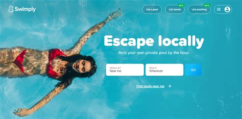 Swimply Online Marketplace For Renting Private Swimming Pools