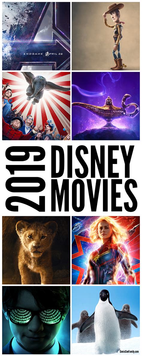 A complete list of 2019 movies. 2019 List of Disney Movies - Trailers, Release Dates ...