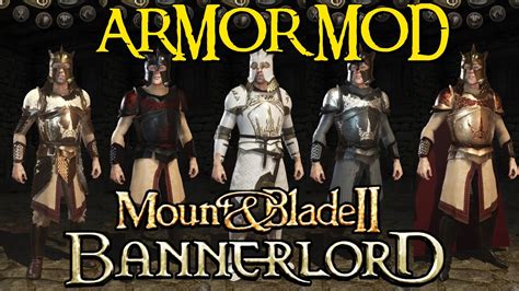 Mount And Blade 2 Bannerlord Armour Mods Youtube