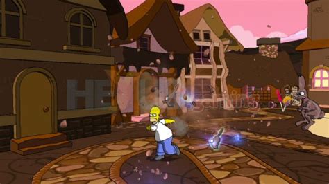 Review The Simpsons Game Xbox 360 Xbox 360