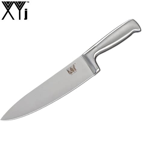 stainless steel blade kitchen knife 8 inch chef knife new style xyj stainless steel blade