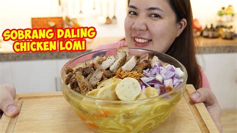 Chicken Lomi Recipe Youtube