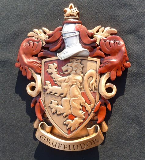 Gryffindor Coat Of Arms Harry Potter Fan Art