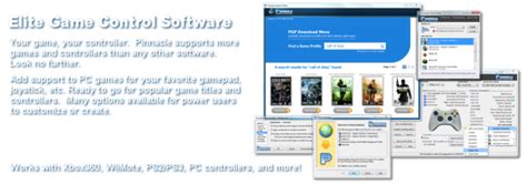 Pinnacle Game Profiler Game Control Software Overview