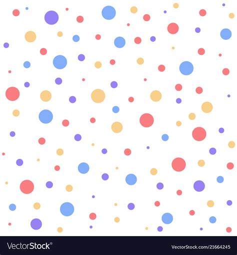 Color Dot Pattern Royalty Free Vector Image Vectorstock