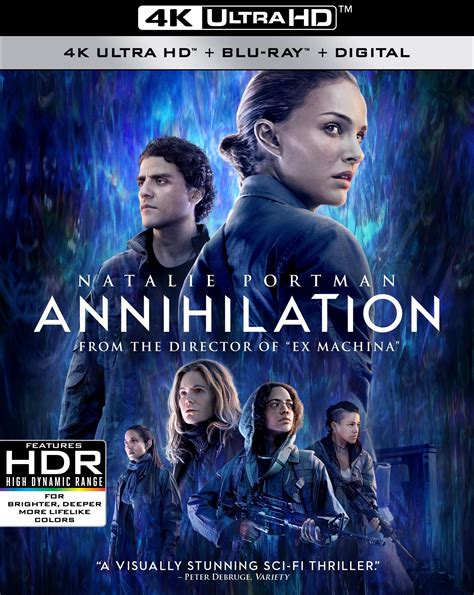 Annihilation 2018 4k Ultra Hd Blu Ray