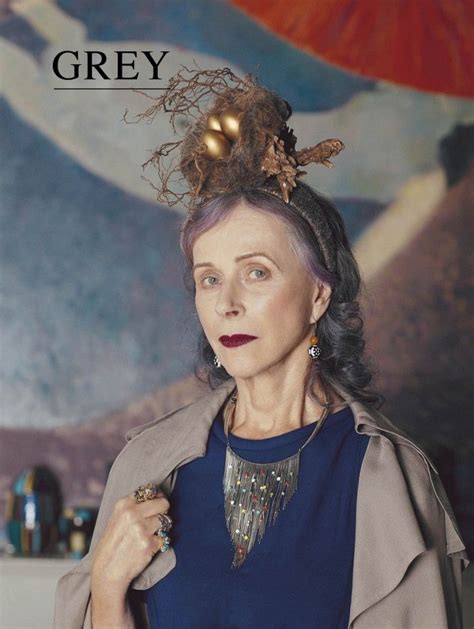 Beatrix Ost For Grey Magazine Ageless Style Ageless Beauty Style