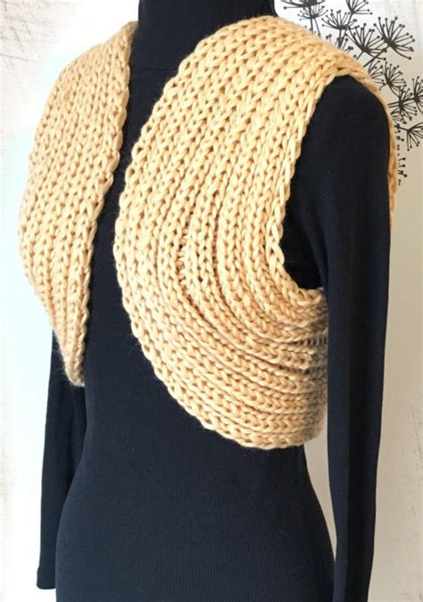 Easy Shrug Knitting Patterns In The Loop Knitting
