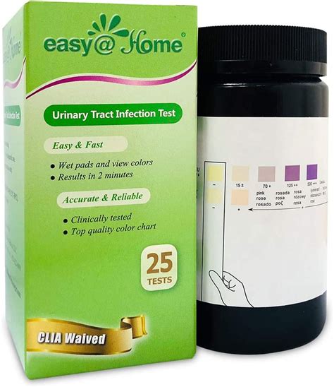 Buy Easy Home TestsBottle Urinary Tract FSA Eligible Infection UTI Test Strips Monitor