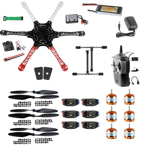 Xt Xinte F550 Airframe Rc Hexacopter Drone Kit Diy Pnf Unassembly Combo