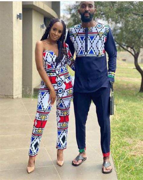 African Couple Dashiki African Couple Clothing African Etsy In 2021