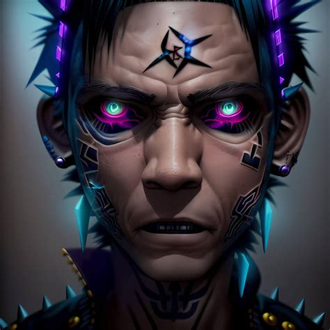 Cyberpunkboy Demon By Punkerlazar On Deviantart